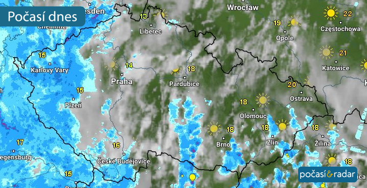 ČTK tvoří zprávy pro aplikaci Počasí & Radar | Novinky | ČTK