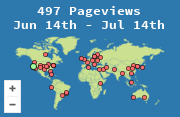 Locations of visitors to this page