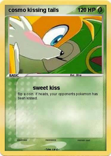 Pokémon cosmo kissing tails - sweet kiss - My Pokemon Card