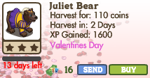 Juliet Bear Market Info