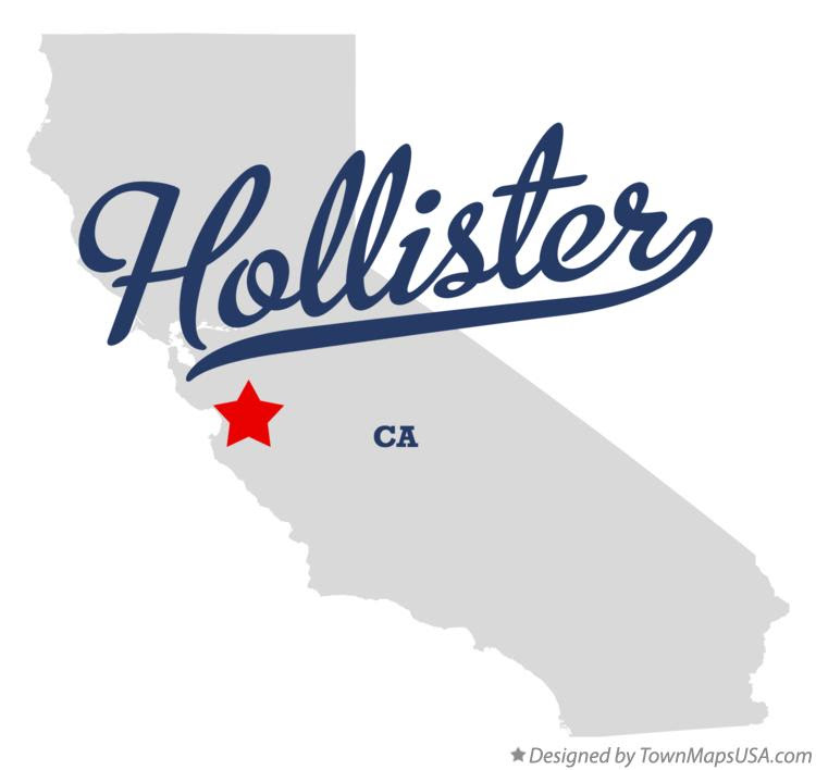 Map Of Hollister Ca Map of Hollister, CA, California