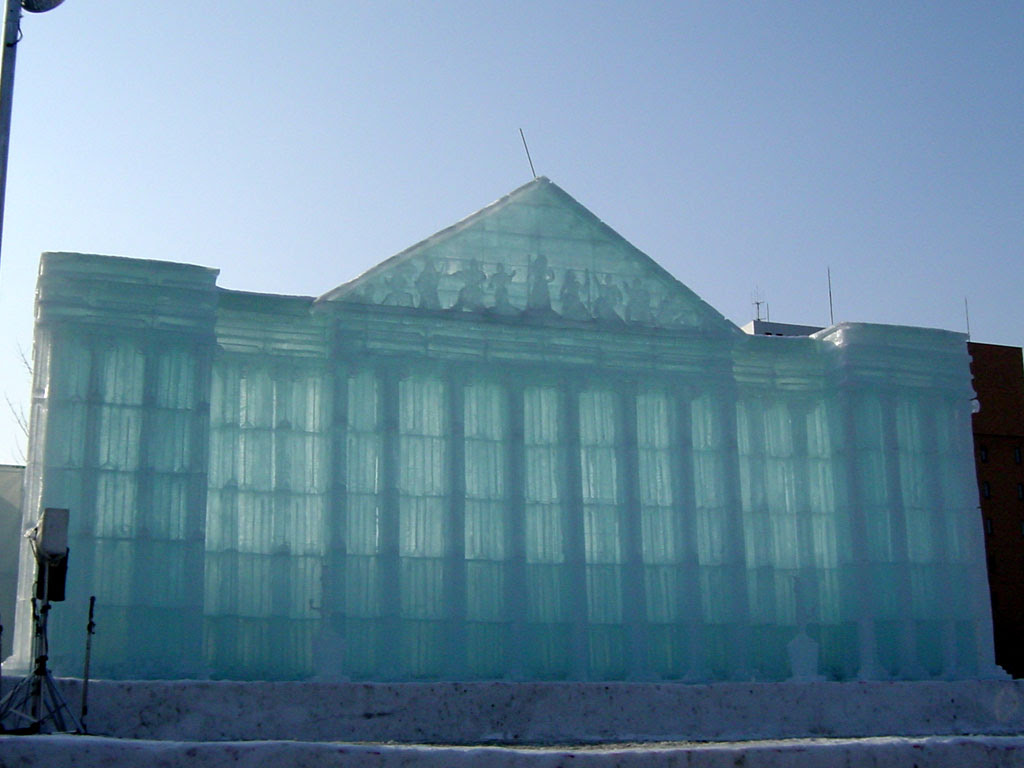 さっぽろ雪まつり 氷像 北海道無料写真素材 Do Photo