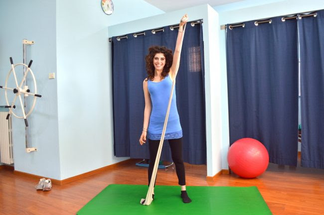 Lavoro con elastici per la spalla Premessa