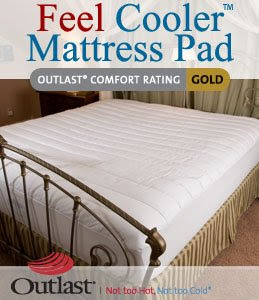 Cooling Mattress Pad - King Feel Cooler™ Mattress Pad