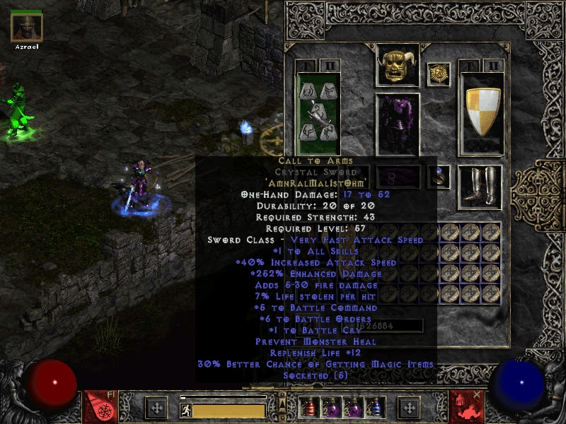 Buy Diablo 2 Cta Scepter 6 Bo Itemforge