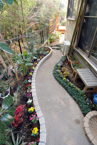 ピンコロの花壇 黒須邸 横浜 エクステリア工事 グレースランド