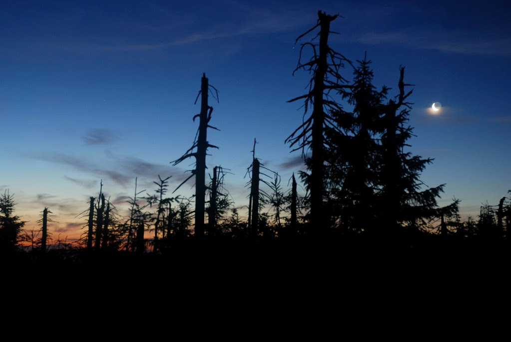 Moon at the dawn by ExPaulie, on Flicker