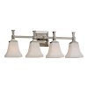 Shop Sea Gull Lighting 4Light Melody Brushed Nickel Bathroom Vanity
Light at Lowes.com