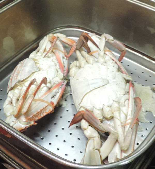 ワタリガニ ガザミ科 の蒸し方 親方の隠し部屋