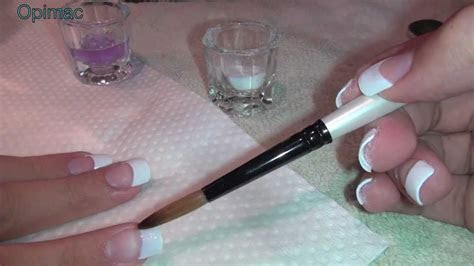 apply acrylic nails  home youtube