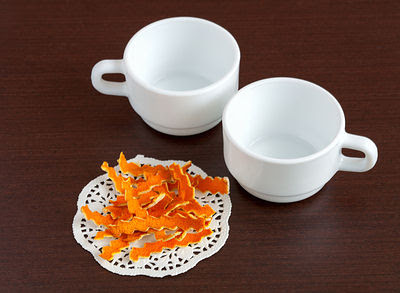 orange peel tea