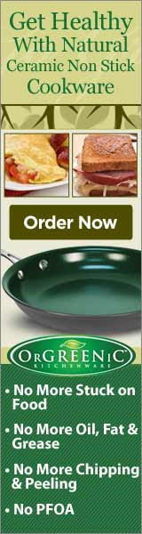 Get healthy with natural ceramic non stick cookware. OrGreenic is the new discovery for cooking that's a must have for your kitchen.