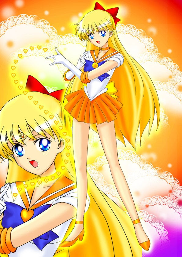 美少女戦士セーラームーン セーラーヴィーナス ルナ ルーンのイラスト集