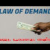 ചോദന നിയമം (Law of Demand)