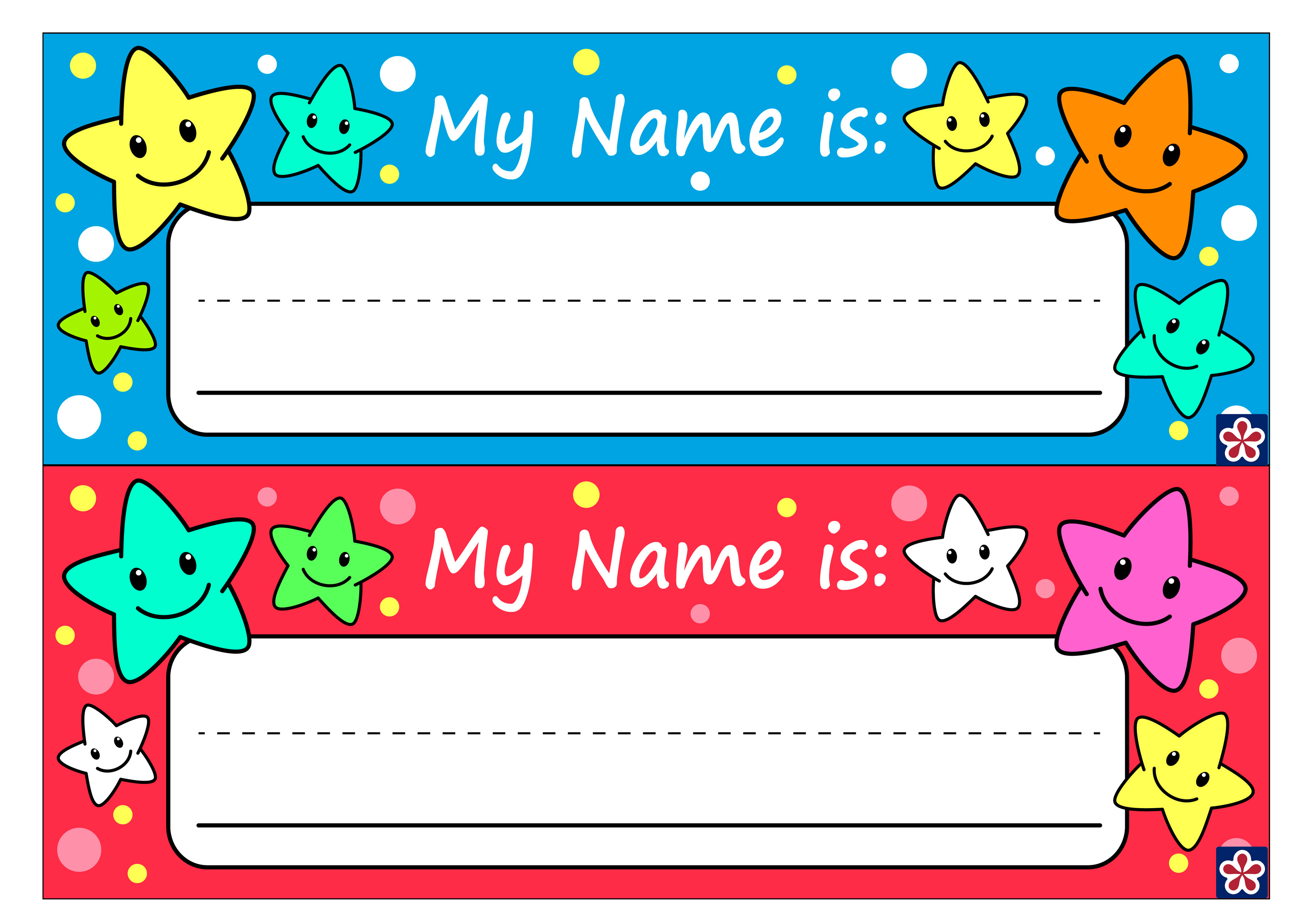 Free Printable Name s For Preschoolers Teachersmag Com
