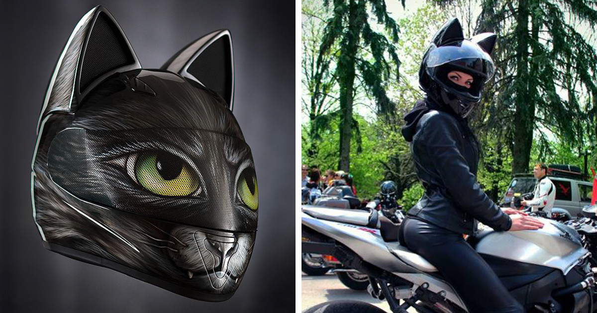Cat Helmets From Russia Keep You Cute And Secure