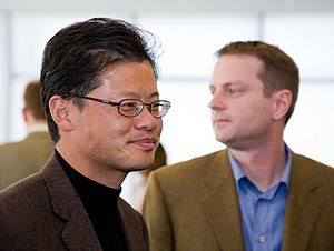 Jerry Yang and David Filo, the founders of Yahoo!