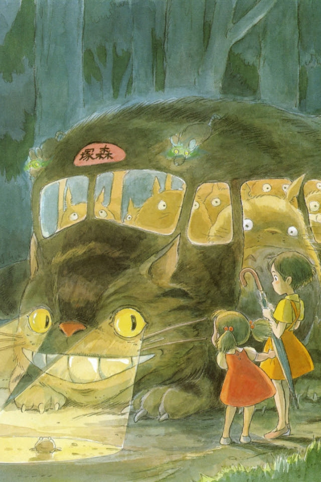 壁紙 となりのトトロのスマホ壁紙640x960 Totoro I21 Jpg 壁紙box