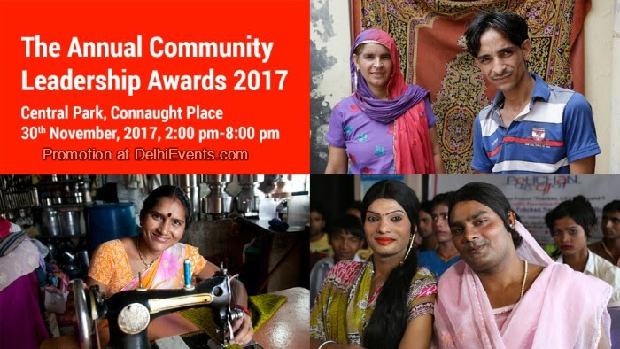India HIV/AIDS Alliance World AIDS Day 2017 Annual Community Leadership Awards Central Park CP Creative