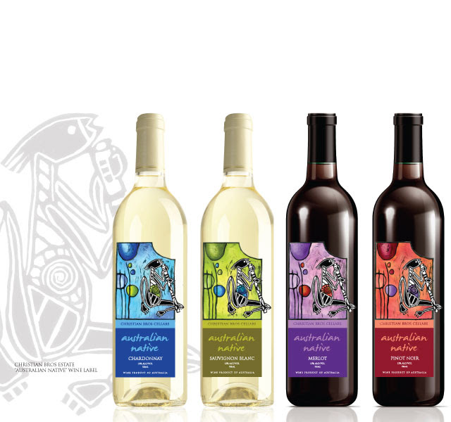 Squiggle Graphix Personalised Wine Labels