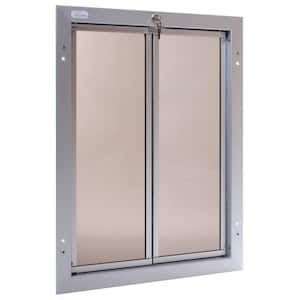 ... Proof XLarge Silver Door Mount Dog Door-PD DOOR XL SV - The Home Depot