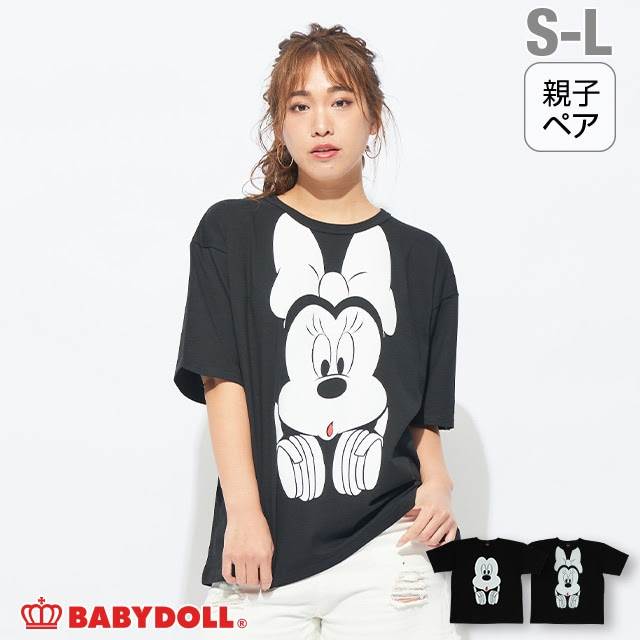 50 Off 通販限定 Sale アウトレットセール 親子お揃い ディズニー ヘッドフォンtシャツ 5167a S ミッキー トップス Babydoll ベビードール オンラインショップ 子供服 通販 公式