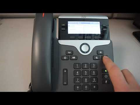 VIDEO : cisco voip phone: how to set up a conference call -  ...