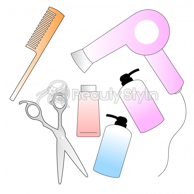 ヘアサロン 美容関連の無料イラスト素材 スタイルン