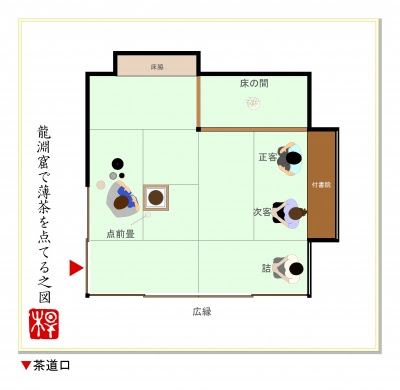 名茶室の疑似体験 お茶を楽しむ生活