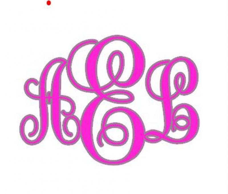 Download 10 Cricut Cartridges Monogram Font Images - Mini Monograms ...