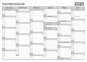 Inspirasi 23+ Kalender 2020 DK