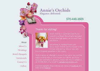 annies wedding flowers