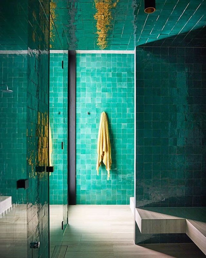 Emerald Green Bathroom Decor : Emerald Green And Gold Bathroom Accessories - Bathroom ... - Bathroom decor, bathroom ideas, diy bathroom, small bathroom.