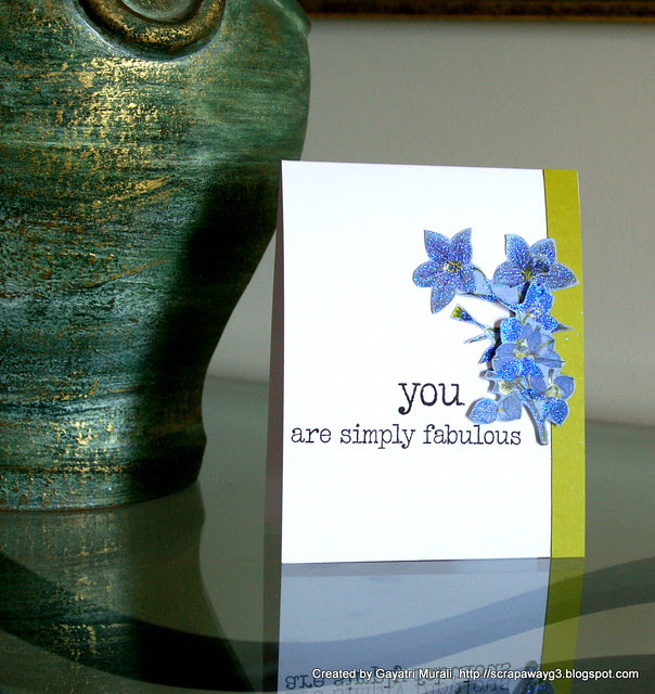 You are simply fabulous card