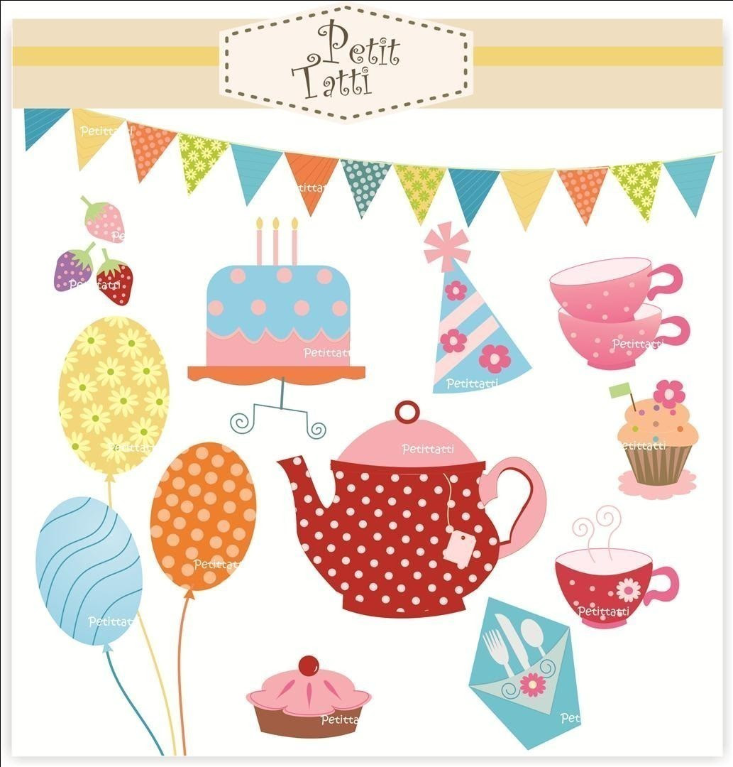 garden cups clipart 2