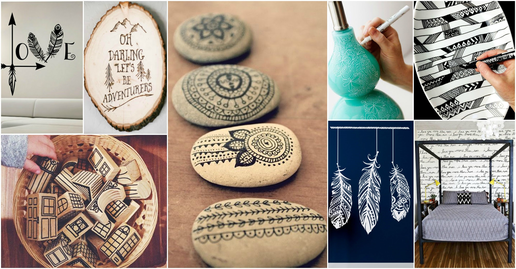 DIY Cool Collection of Doodle Inspired Art Decor For Your Home DIY Cool Collection