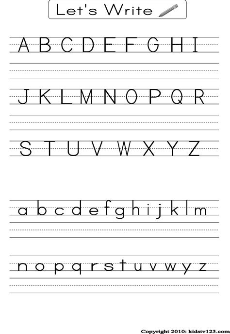 Includes recognizing letters, tracing and printing letters, matching uppercase and . alphabet templates for preschoolers letter worksheets