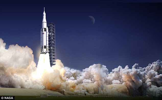 Chemical propulsion is currently the only way to get from Earth into orbit, so any mission to Mars will have to still rely on it. Nasa's Space Launch System (SLS) rocket, illustrated, for example will use a combination of liquid hydrogen and liquid oxygen to take a Mars-bound spacecraft into orbit
