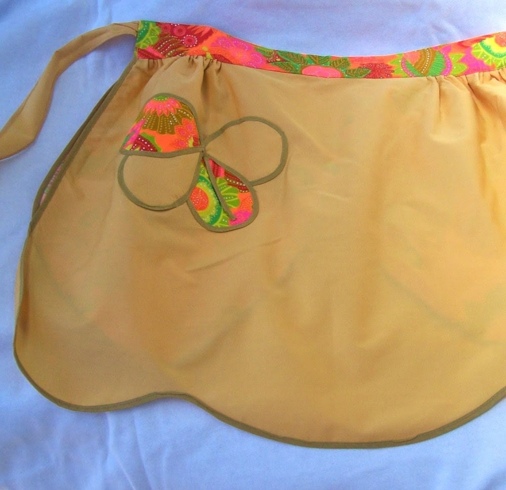 Vintage Retro Reversable Apron