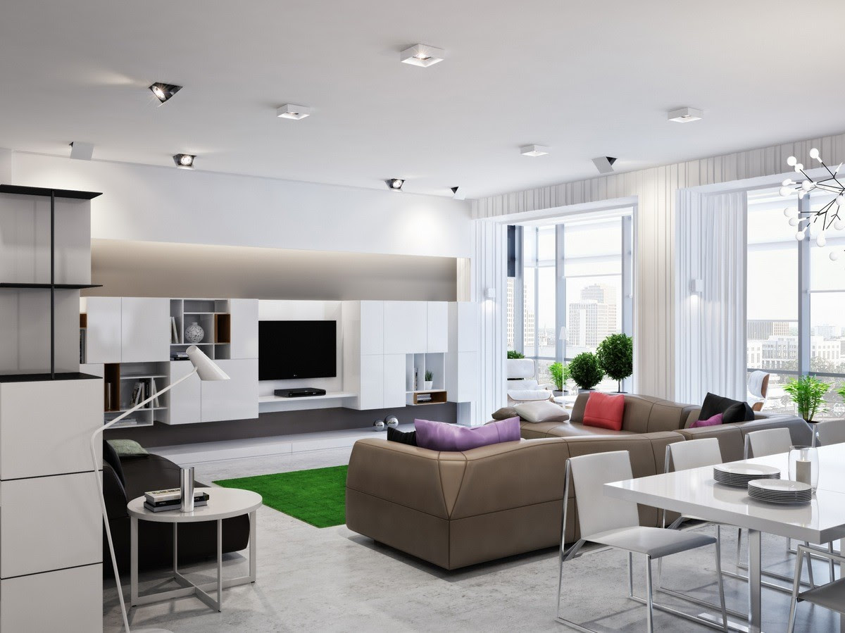 How To Decorate Open Kitchen And Living Room