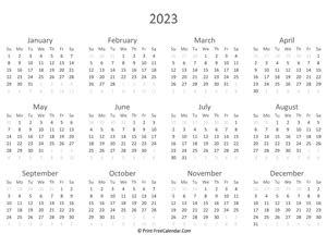 19 templates to download and print. free printable calendar 2023