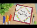70以上 画用紙 誕生 日 カード 手作り キャラクター 174674