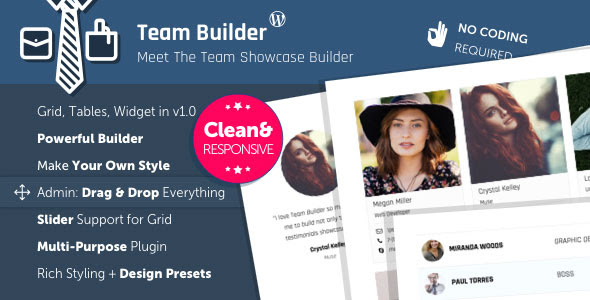 Team Builder - Meet The Team WordPress Plugin
