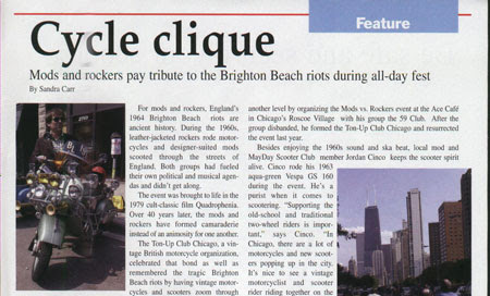 mods and rockers brighton. For mods and rockers,