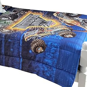 Amazon.com - Monster Jam Twin-Full Bed Reversible