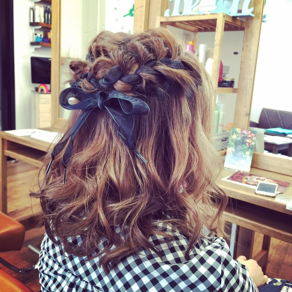 リボン編み込み 原宿 明治神宮前 東郷神社の美容室 ラナイ Lanai Hair Salon