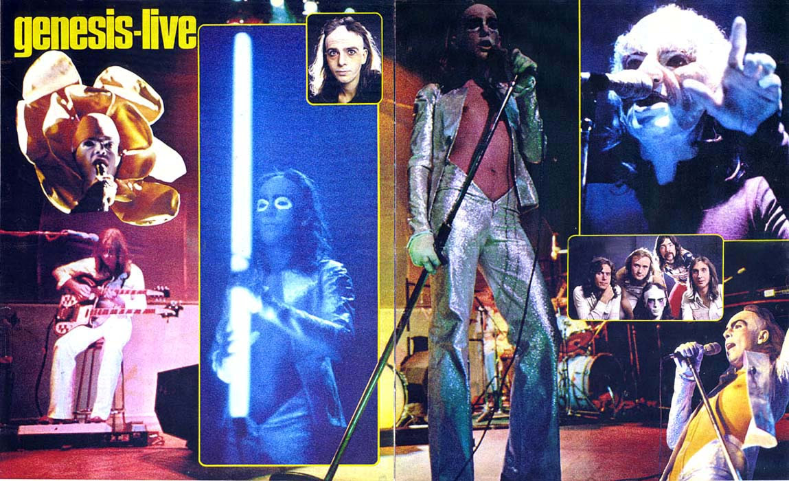Resultado de imagen de Genesis gira americana 1972