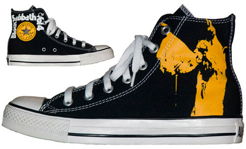 Black Sabbath Sneakers (Fairies Wear Hi-Tops). Posted by Xeni Jardin, 