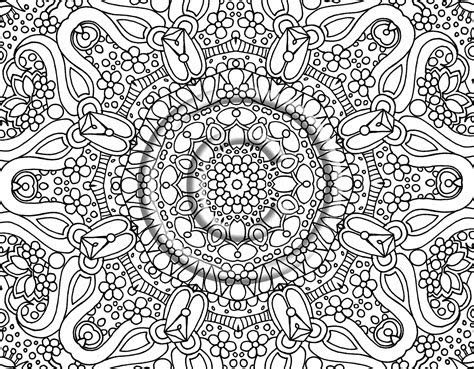  free printable abstract coloring pages for adults