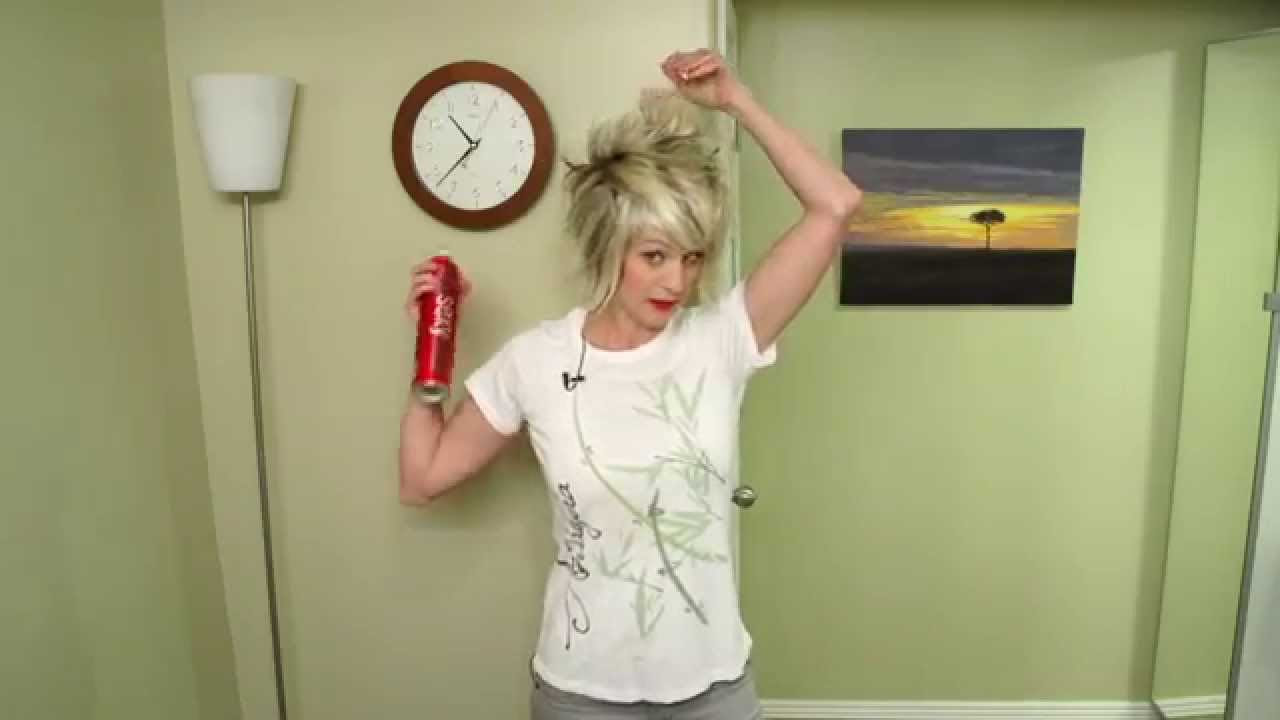 How to Style Short Spiky Hair // Hair Tutorial - YouTube